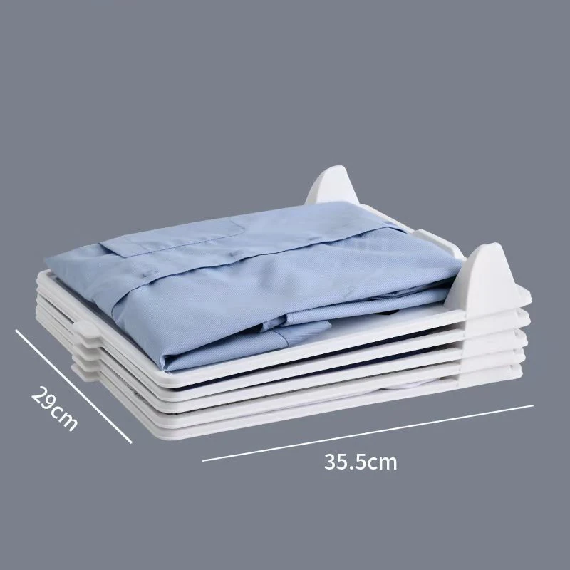 Foldable Clothes Organizer Boards (5-Pack) - Space Saving Shirt & Pants Storage Rack